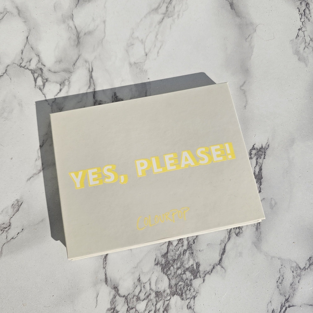Colourpop Cream Eyeshadow Palette Yes Please